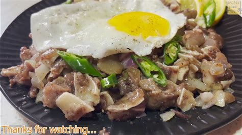 pigwagers|Pork Sisig (Porky Ear) Pressure Cooker Recipe .